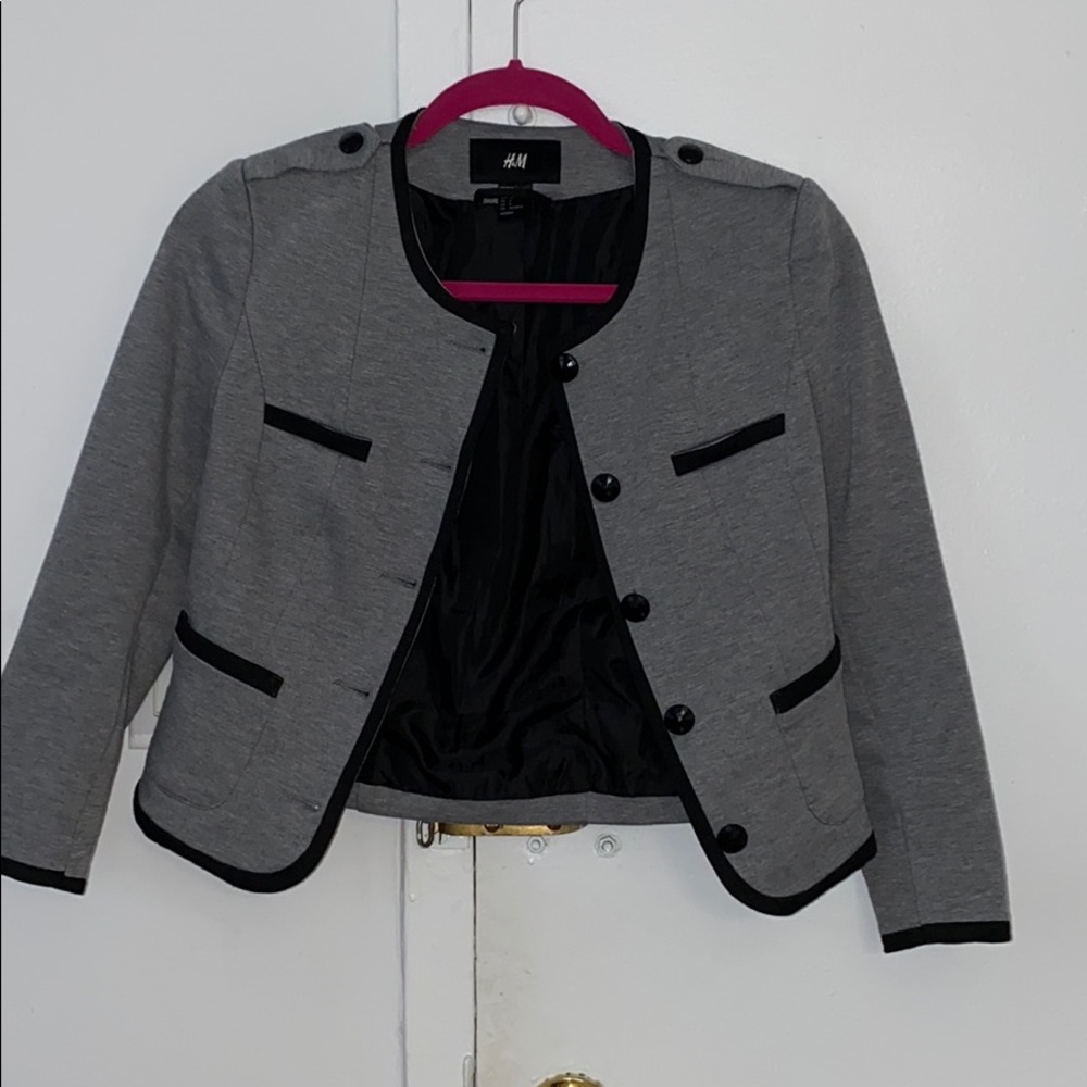 Gray jacket
